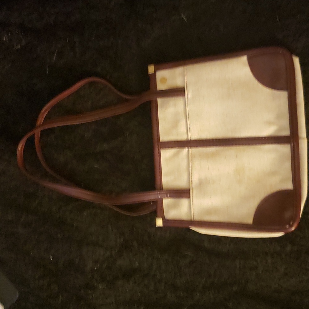👜FS Originals canvas and leather shoulder bag 👜